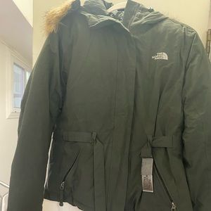 The north face down parka